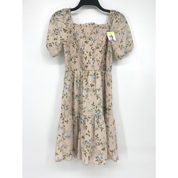 Rare Editions Other - Rare Editions Floral Smocked Tiered Dress - Girls Size 16 NWOT